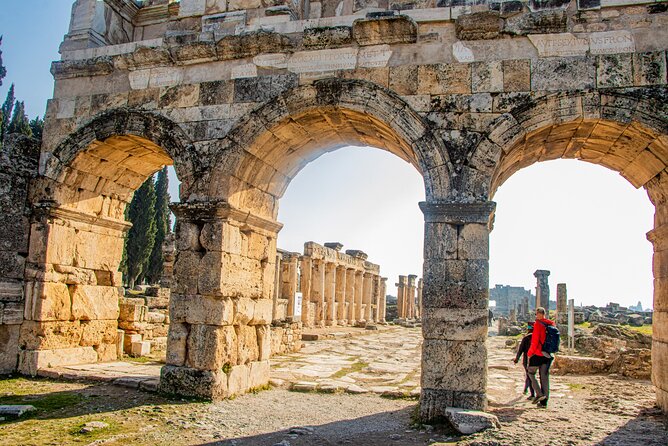 Visiting the Ancient City Hierapolis, Pamukkale and Cleopatra Pool From Marmaris - Exploring Pamukkales Thermal Pools