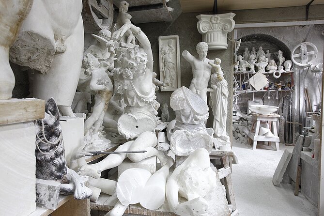 Volterra, Bocellis Theatre and San Gimignano Tour by Minivan - Exploring the Alabaster Industry
