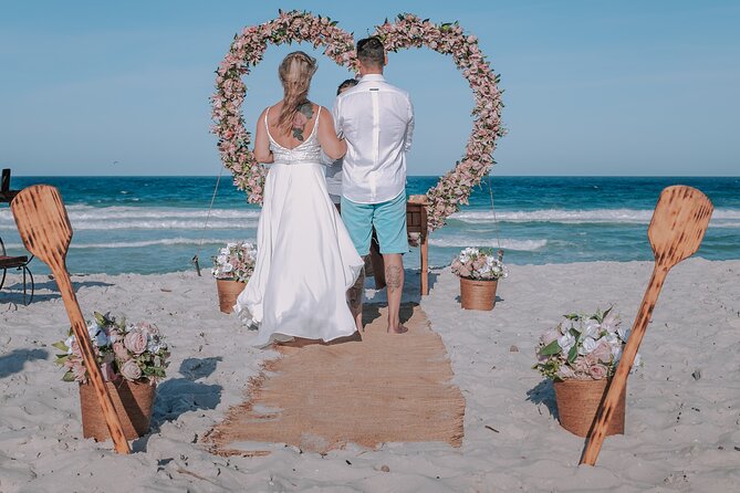 Wedding Destination Brazil Marriage on the Beach Wedding Symbolic Renew Vows - Scheduling and Availability
