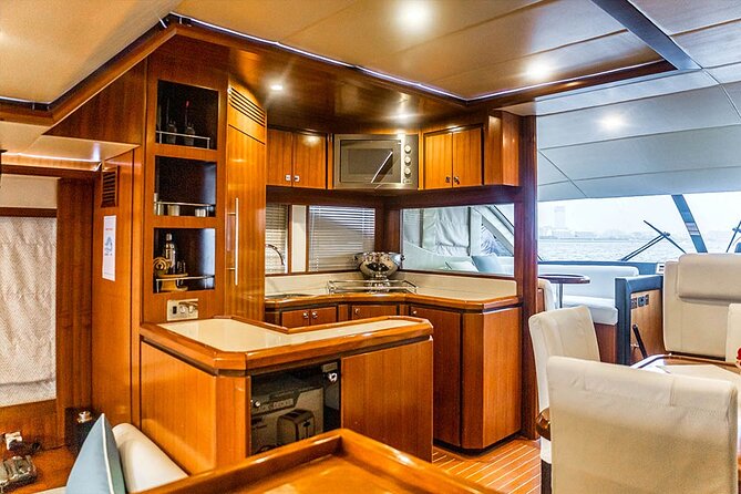 Yacht Rental in Dubai Majesty 63ft - Onboard Amenities and Services
