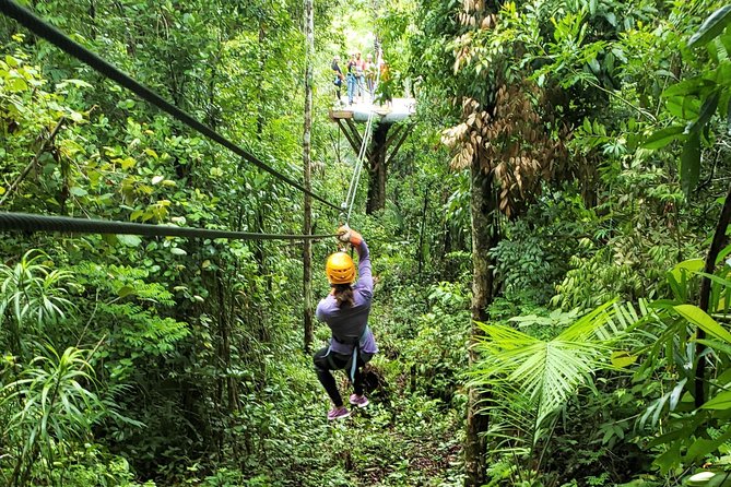 Zip Lining at Nohoch Che"en Caves Branch - Meeting and Pickup Details