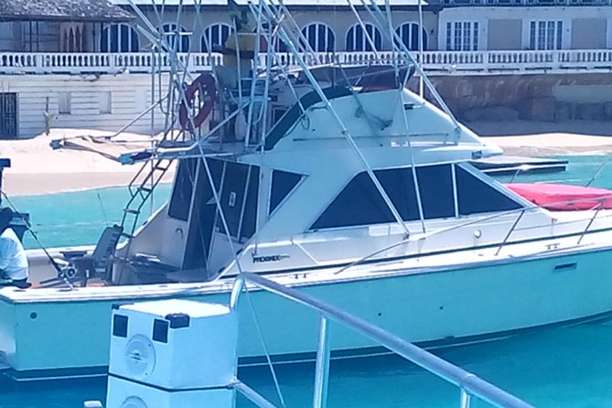 3 Hour Montego Bay Private Deep Drop Fishing Boat Rental Jamaica Inshore - Inclusions