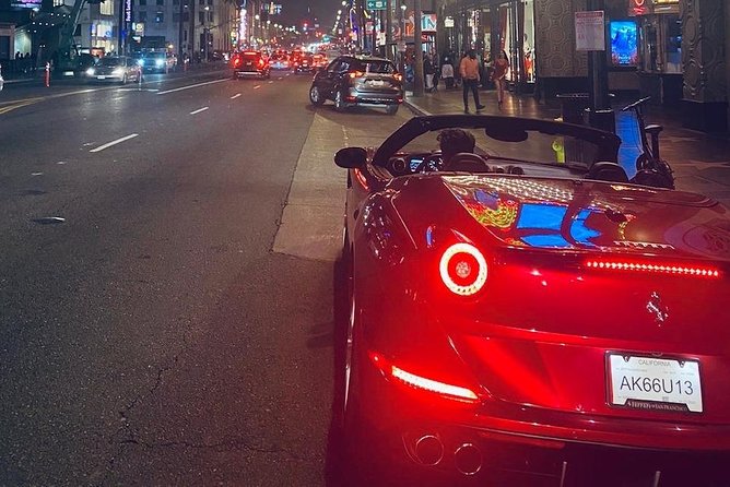 1-Hour Private Ferrari Driving Tour: Hollywood to Beverly Hills - Tour Requirements and Restrictions