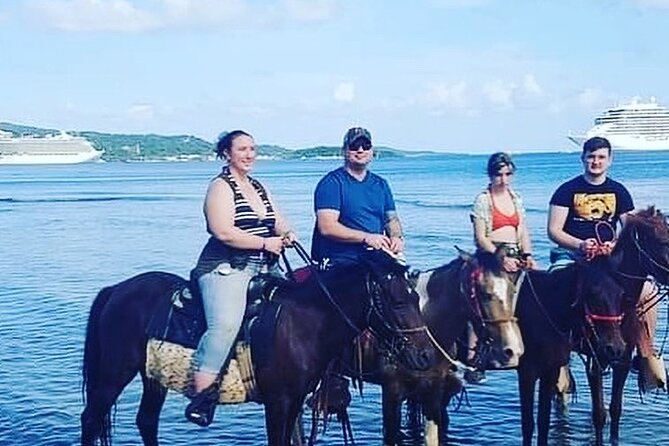 1 HR Horseback Riding + Sloths, Island Tour & Beach Break - Beachside Relaxation
