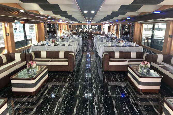 3 Hour Lotus Mega Yacht Dinner Cruise With Pick up and Drop off - Accessibility and Additional Info