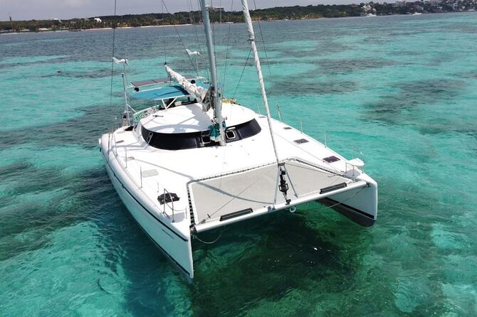 7hrs / 46ft Catamaran Private Charter From Cancun to Isla Mujeres - Meeting and Pickup