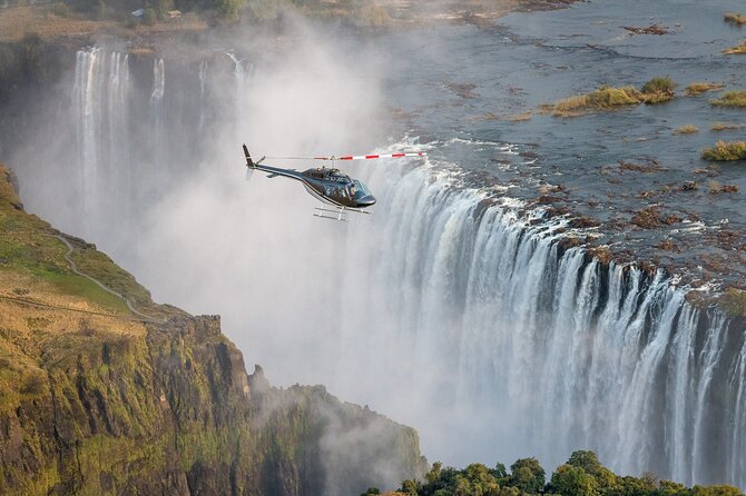 A Helicopter Ride- Over the Victoria Falls - Logistics and Pickup Details