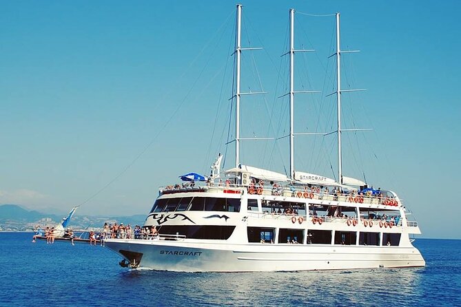 Alanya All Inclusive Pirate Boat Trip With Hotel Transfer - Accessibility and Participation