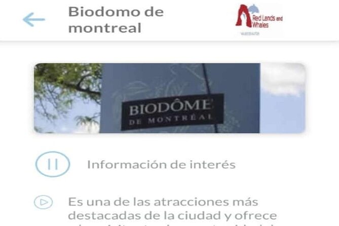 APP Self-Guided Tours Montreal With Audioguide - Participation Information