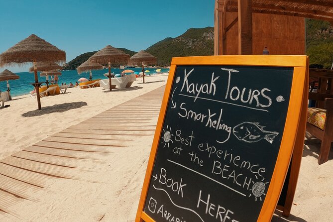 Arrábida: Kayak Snorkeling & Beach Lounge/Pick-Up Available - Additional Information