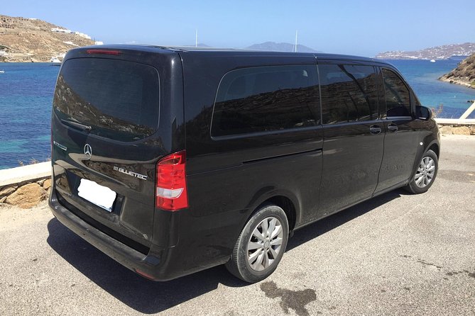 Arrival Transfer From Mykonos Airport JMK to Mykonos by Minivan - Confirmation and Accessibility