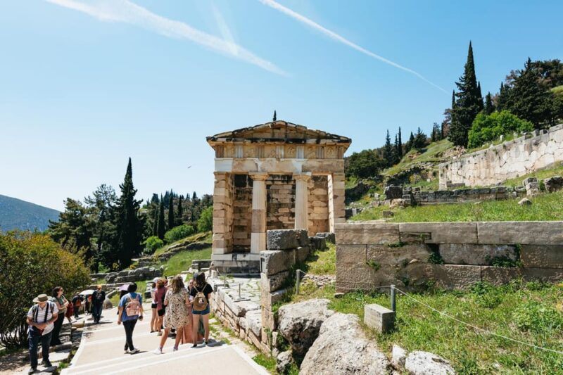 Athens: Mythology of Delphi and Museum Guided Day Tour - Transportation and Pickup