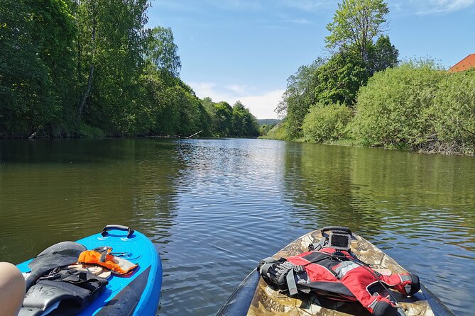 Beaver Safari on Stand up Paddleboard in Hokksund - Meeting and End Points