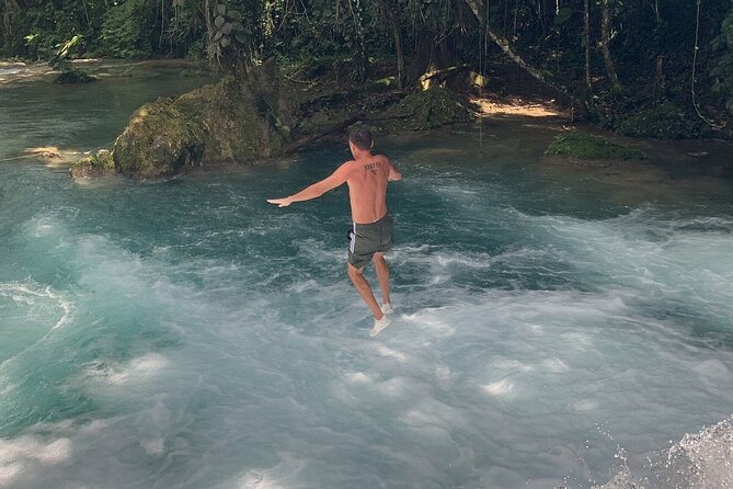 Blue Hole Secret Falls From Montego Bay * {Entry Fee Included } - Booking Details