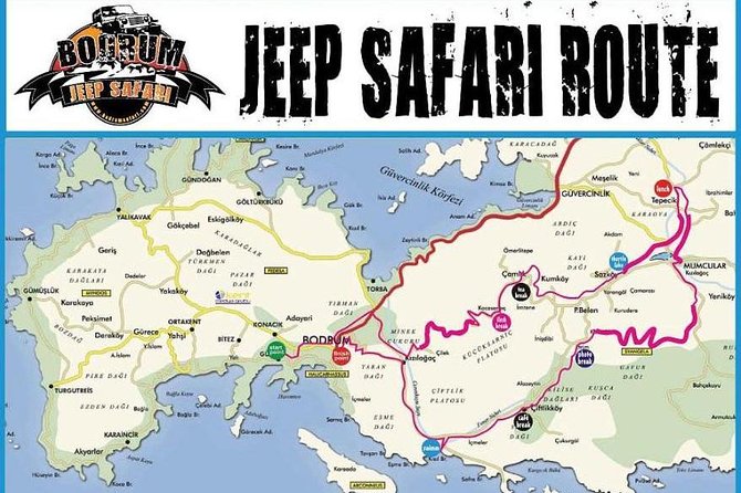 Bodrum Jeep Safari & Village Tour With Lunch - Fullday Tour - Tour Itinerary and Activities