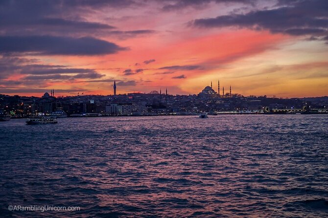 Bosphorus Private Sunset Cruise on a Yacht With Wine - Savoring the Onboard Wine