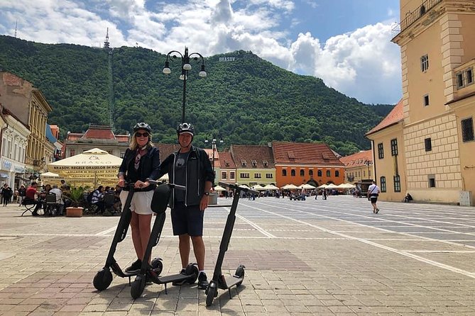 Brasov Old Town Guided Tour With Electric Scooters - Exploring Brasovs Old Town