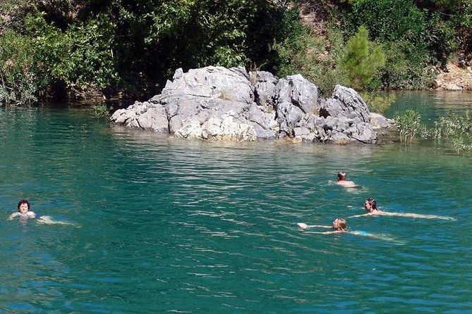Cabrio Safari With Boat Trip on the Green Lake - Scenic Green Canyon