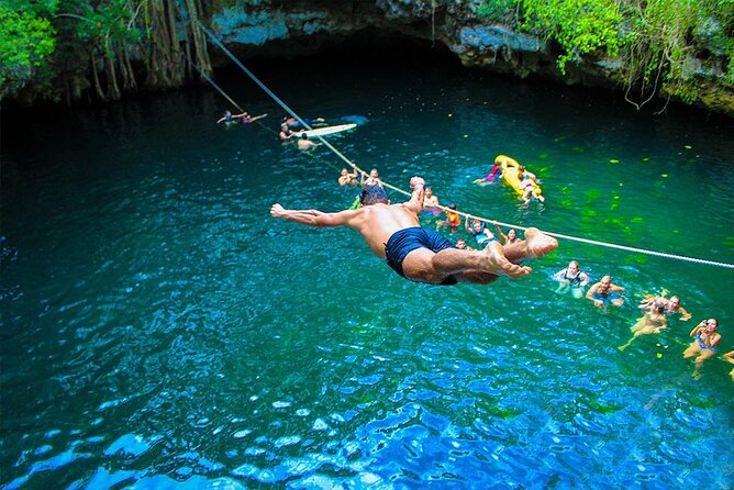 Cancun Combo Tour: ATV and Zip- Lines With Cenote Swim - Zipline Adventure
