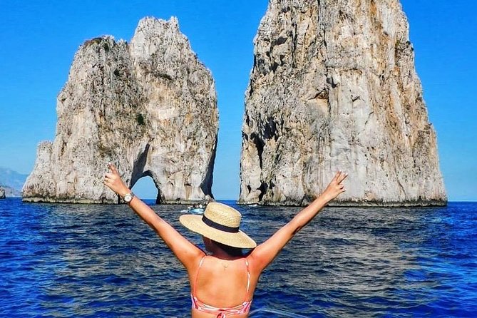 Capri and Positano Private Boat Tour - Snorkeling and Relaxing in Positanos Waters