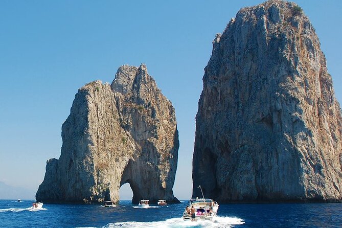 Capri Island in Private Luxury 40 Feet Speedboat From Sorrento, Positano, Amalfi, Ravello - Popular Attractions on Capri