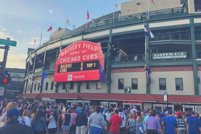 Chicago Cubs Baseball Game Ticket at Wrigley Field - Venue Accessibility Information