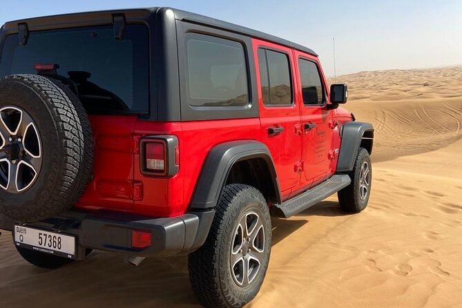Desert Safari Dubai - Premium Flip-Top Roof Jeep Safari - Health and Safety Considerations