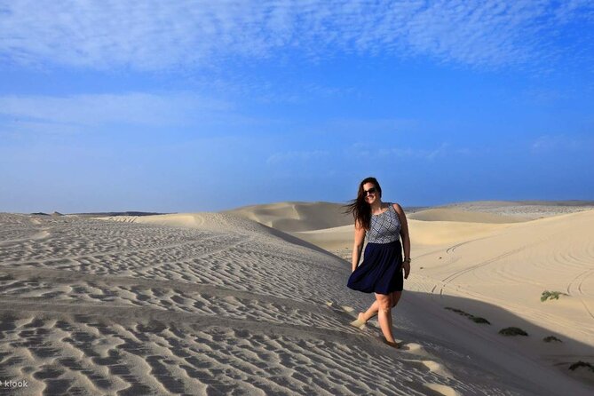 Doha Desert Safari With Camel Ride, Sand Boarding,Inland Sea Tour - Sand Boarding Thrills