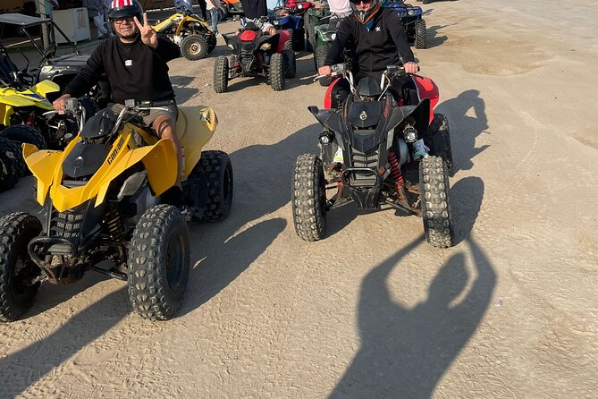 Doha Qatar ATV Quad Bike Buggy Dune Bashing and Camel Ride - The Buggy or Quad Bike Ride