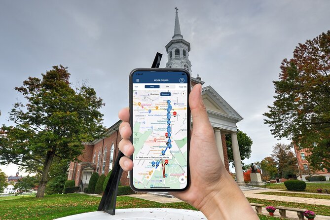 Downtown Gettysburg Self-Guided Walking Tour - Offline Functionality and Navigation