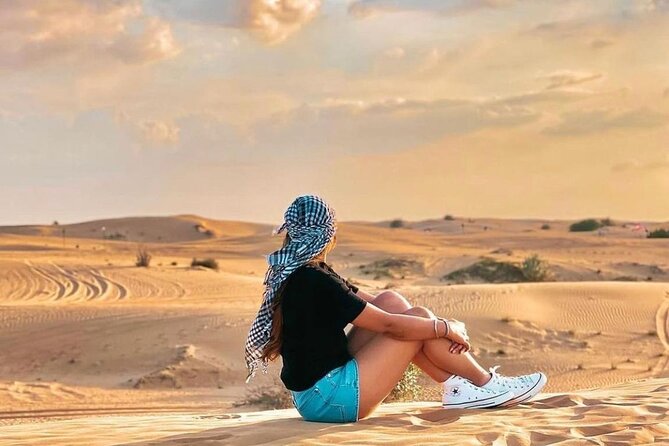Dubai Morning Desert Safari: Red Dunes, Sandboarding, Camel Ride at Bedouin - Sandboarding: Gliding Down the Dunes