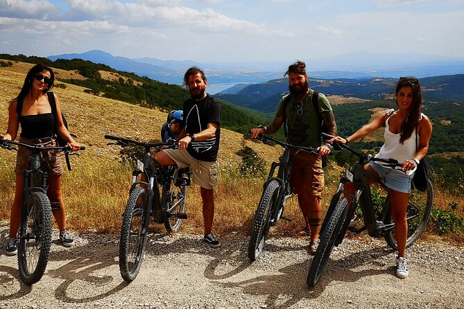 Enobike Tour to Lake Corbara and Titignano Castle - Guided Experience