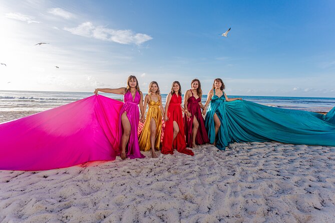 Flying Dress Photoshoot Cancun - Meeting Point and Accessibility