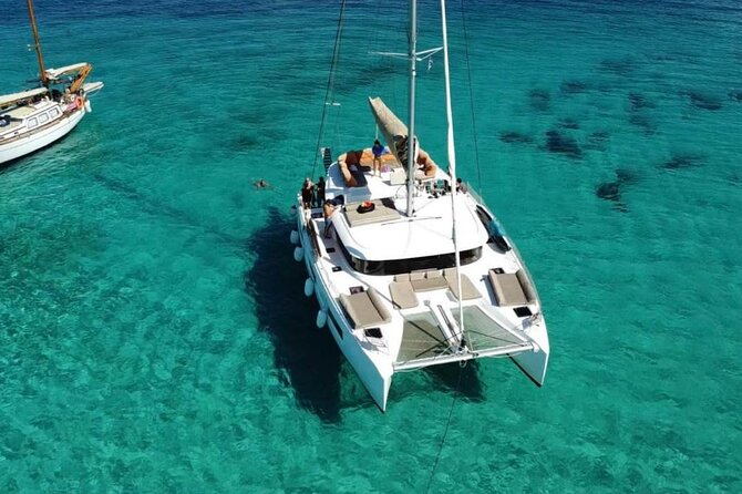 Full Day Catamaran Cruise in Paros - Cuisine and Dining Experience