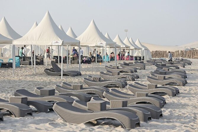 Full-Day Desertsafari With Camel Ride,Inlandsea & BBQ Desert Camp - Desert Camp and BBQ