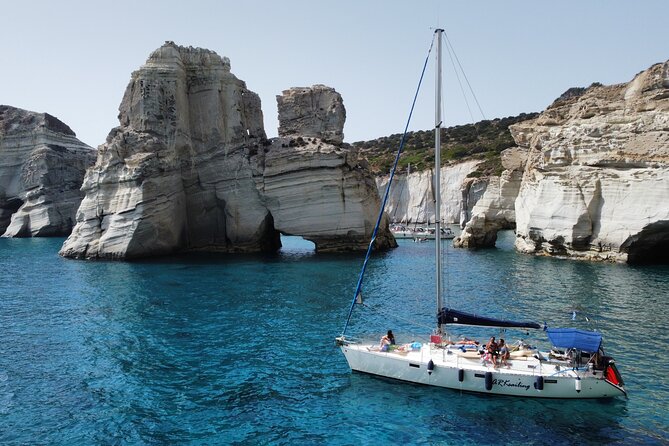 Full Day Private Sailing Cruise Around Milos Island - Inclusions and Amenities