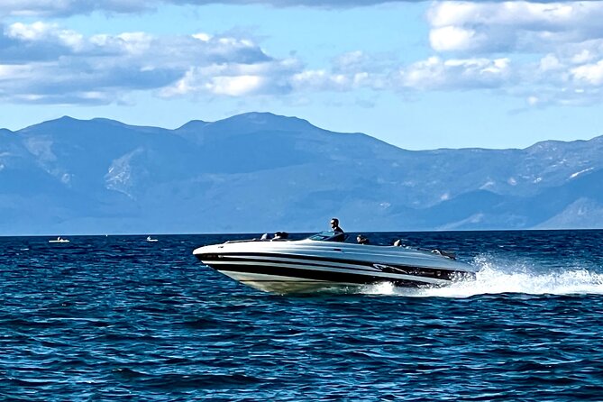 Full Day Tour on Lake Tahoe in the White Lightning up to 8 Guests - Health and Safety Restrictions