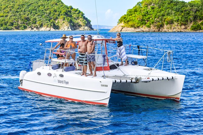 Full or Half Day Private Power Catamaran- USVI Beach and Snorkel - Participation Requirements