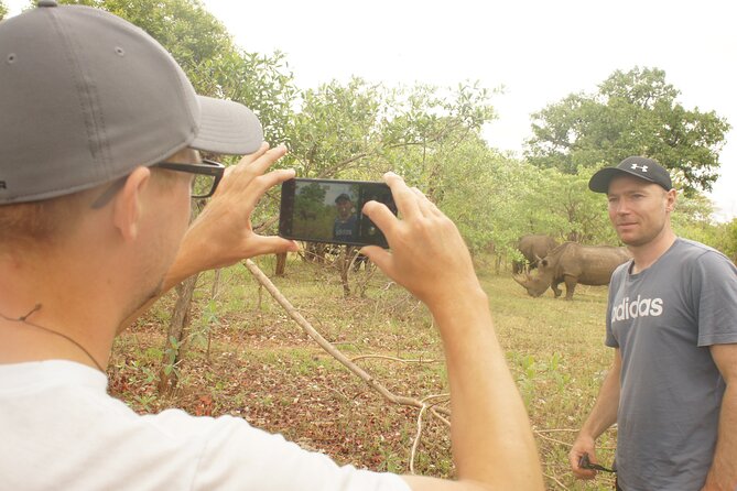 Game Drive and White Rhino Walking Safari in Livingstone - Inclusion of Amenities