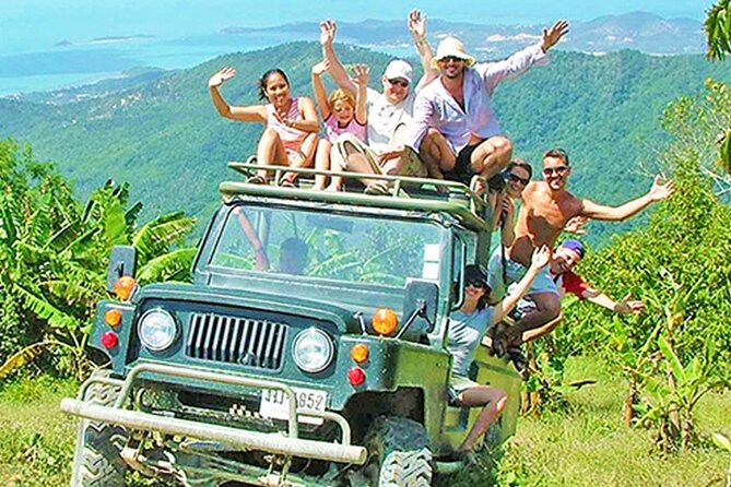 Jeep Tour Koh Samui Jungle Safari Full Day Adventure - Itinerary Overview