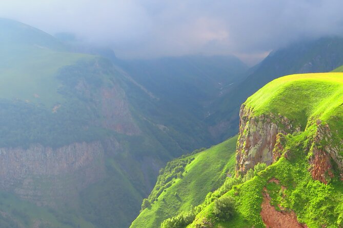 Kazbegi Peaks and Valleys: A Journey Through Natural Wonders - Marveling at the Striking Caucasus Mountains