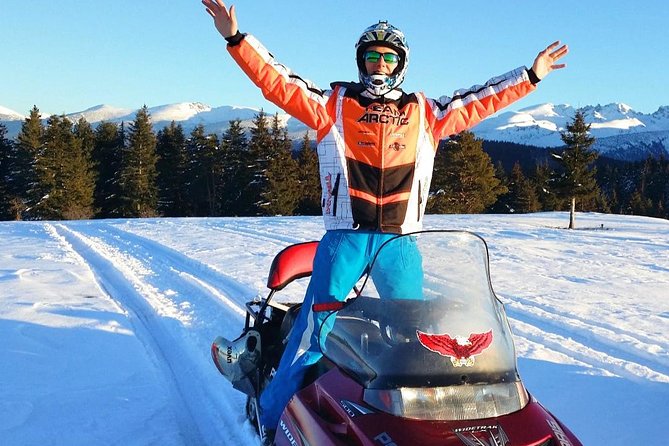 Lapland Family Snowmobile Safari From Rovaniemi - Mini-snowmobile Riding Area