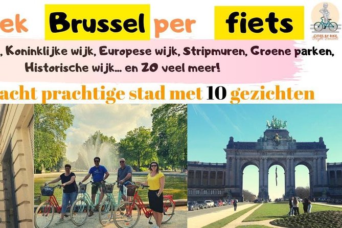 Lively Brussels Highlights Bike Tour DUTCH - Booking Information