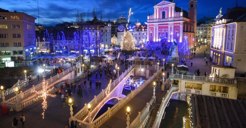 Ljubljana: Tour of the Festive Decorations - Artistic Theme and Concept