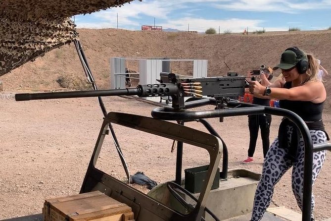 Machine Gun Shooting Experience Major Package - Meeting and Pickup Options