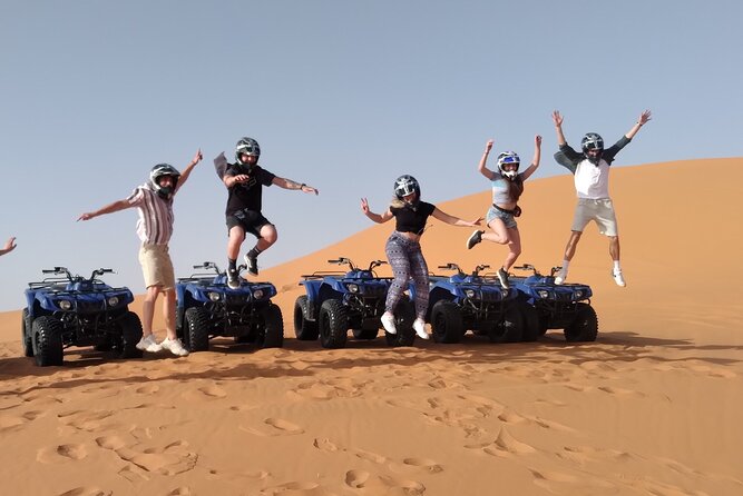 Merzouga Desert Package Quad Bike, Camel Ride and Sandboarding - Thrilling Sandboarding