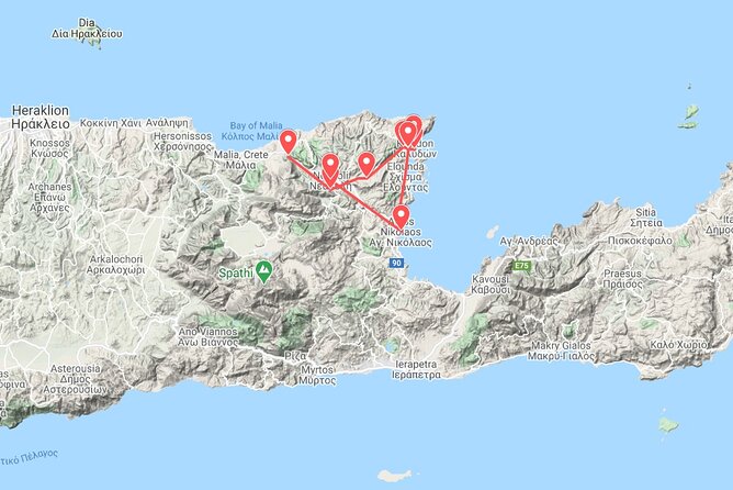 Mirabello Luxuries With Spinalonga & Agios Nikolaos From Chania - Private Chauffeured Vehicle