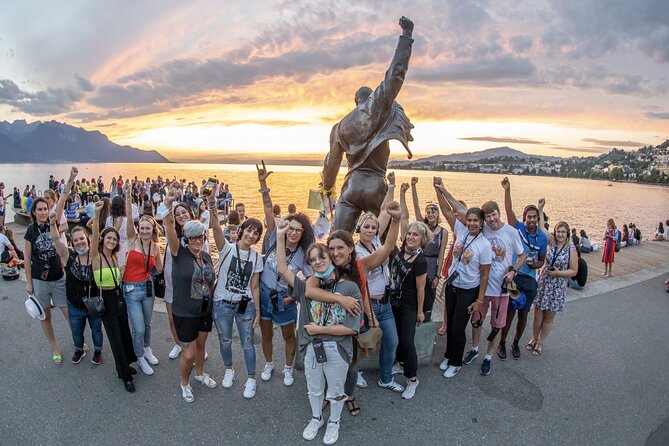 Montreux Freddie Mercury Walking Tour With Multimedia Content - Tour Route and Landmarks