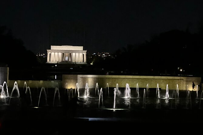 Monumental Moonlight Private Guided Bus Tour in Washington - Booking Process and Options