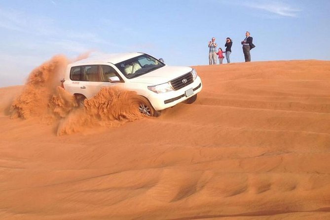 Morning Red Dunes Desert by Quad Bike, Dune Bashing, Camel Ride & Sandboarding - Dune Bashing Adventure